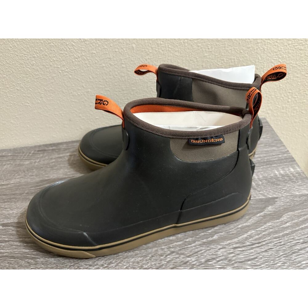 Grundens Men’s DECK-BOSS Ankle Boot | Durable, Waterproof Size 12